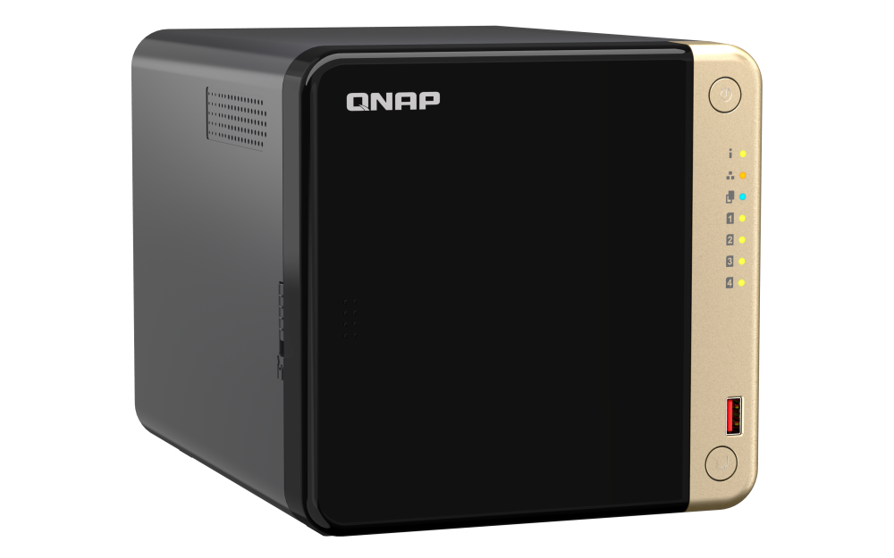 QNAP | 4-Bay desktop NAS | TS-464-8G | Intel Celeron | N5095 4-core | Processor frequency 2.9 GHz | 8 GB - Image 4