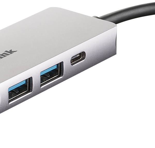 D-Link | 5-in-1 USB-C Hub with HDMI/Ethernet and Power Delivery | DUB-M520 | USB-C Hub | Warranty 24 month(s)