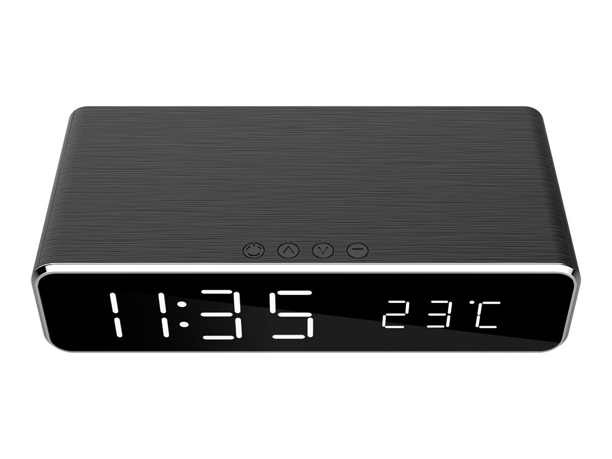 Gembird | Digital alarm clock with wireless charging function | DAC-WPC-01 | Wireless connection - Image 2