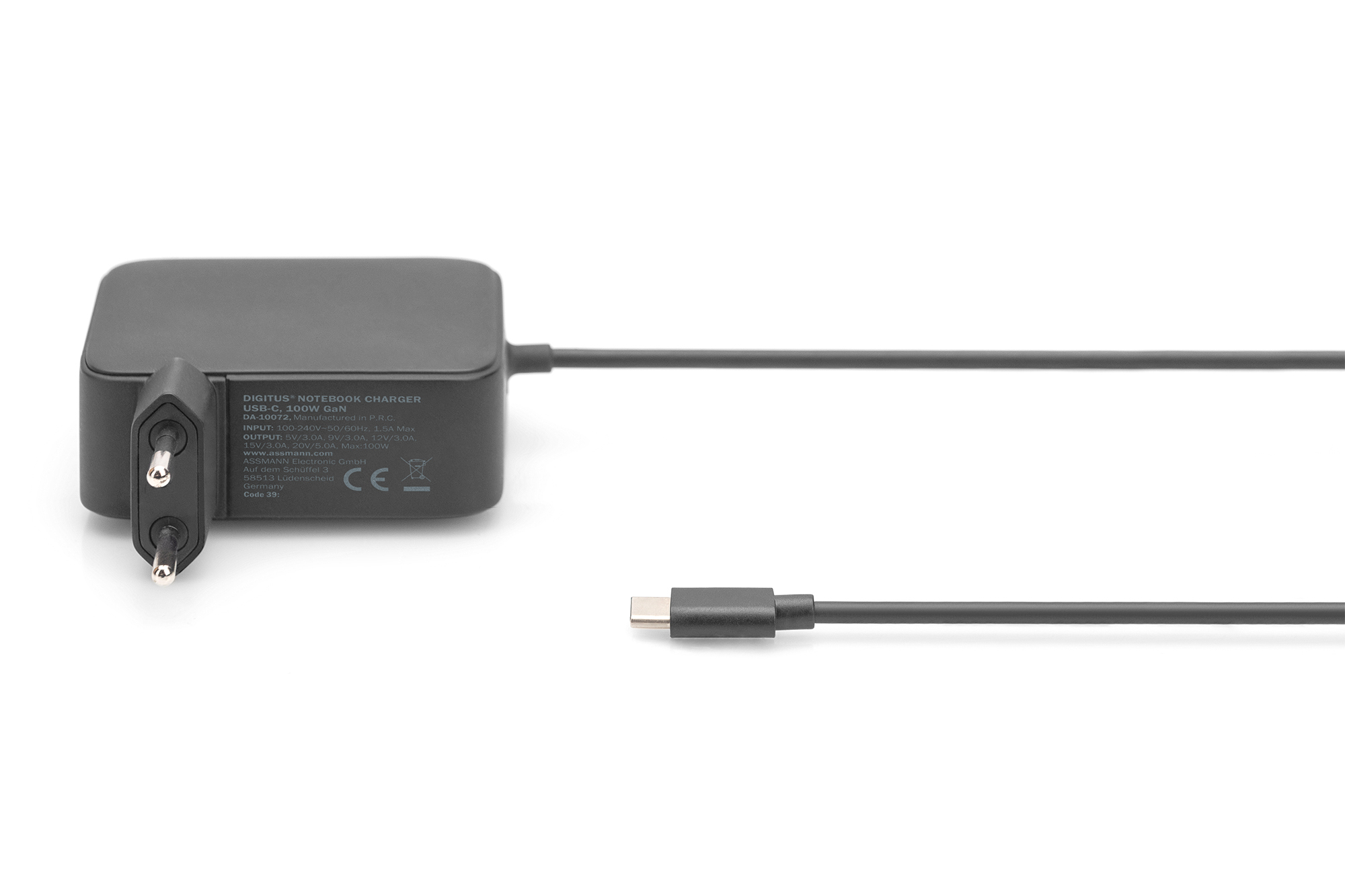 Digitus | Notebook Charger USB-C, 100W | DA-10072 - Image 2