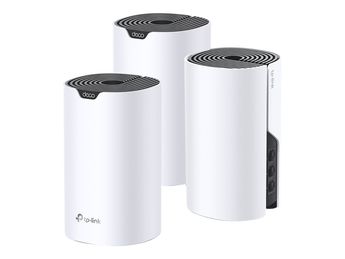 AC1900 Whole Home Mesh Wi-Fi System | Deco S7 (3-pack) | 802.11ac | 10/100/1000 Mbit/s | Ethernet LAN (RJ-45) ports 1 | Mesh Support Yes | MU-MiMO Yes | No mobile broadband | Antenna type Internal - Image 3