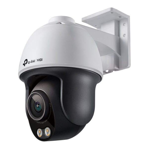 TP-LINK | Network Camera | VIGI 4MP Outdoor ColorPro Night Vision Pan Tilt | Fixed Focal Lens | Power over Ethernet (PoE)