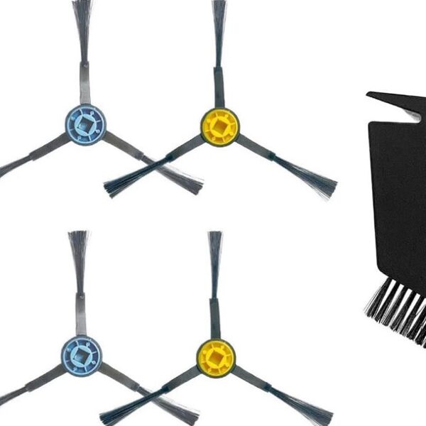 Midea | Spare Parts Kit: Side Brush×4pcs, Cleaning Brush×1pc for I5C