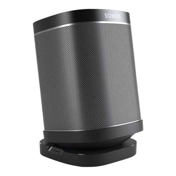 Vogels SOUND 4113 Table-top Speaker Stand for Sonos One & Play:1, Black | Vogels