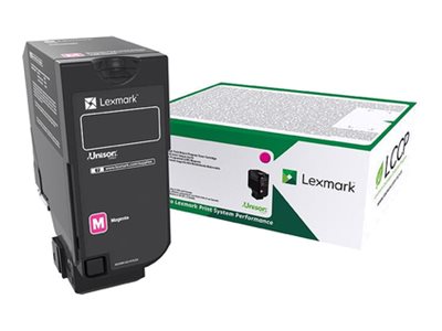 Lexmark CS725 Magenta Return Programme 12K Toner Cartridge | Lexmark 74C2HM0 | CS725 12K  Toner Cartridge | Toner Cartridge | Magenta