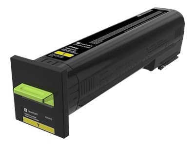 Lexmark CX825, 860 Yel Corp 22K Cartridge | Lexmark 82K2XYE | Lexmark - Extra High Yield - yellow - original - toner cartridge - LCCP, LRP, Lexmark Corporate | Toner cartridge | Yellow