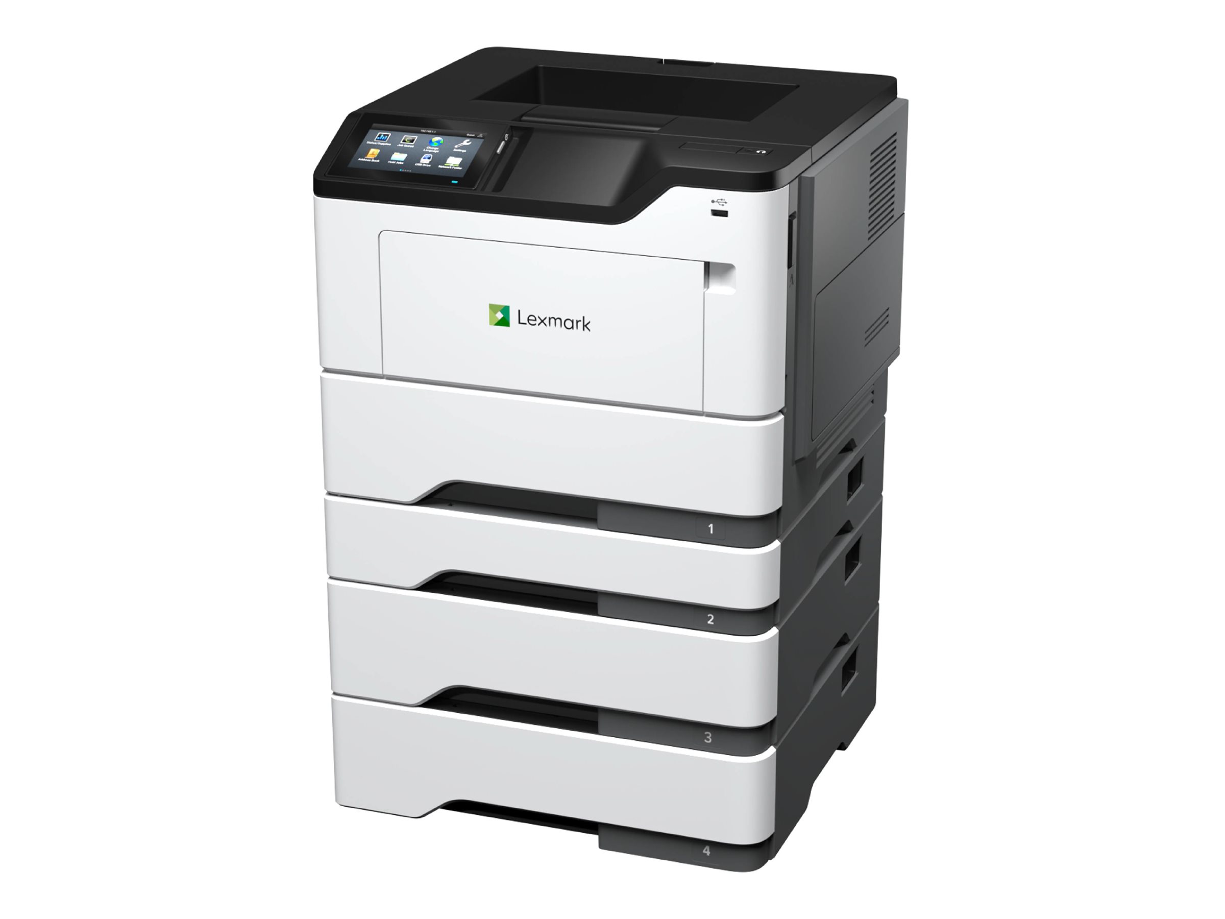 Lexmark MS632dwe | Mono | Laser | Printer | Maximum ISO A-series paper size A4 | Black/ white - Image 3