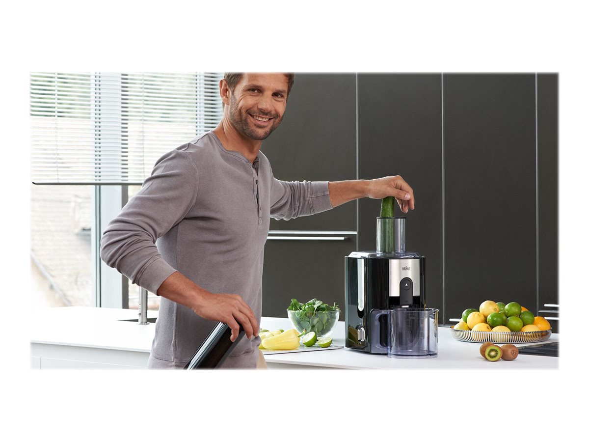 Braun | J 500 Multiquick 5 | Type Juicer | Black | 900 W | Number of speeds 2 - Image 5