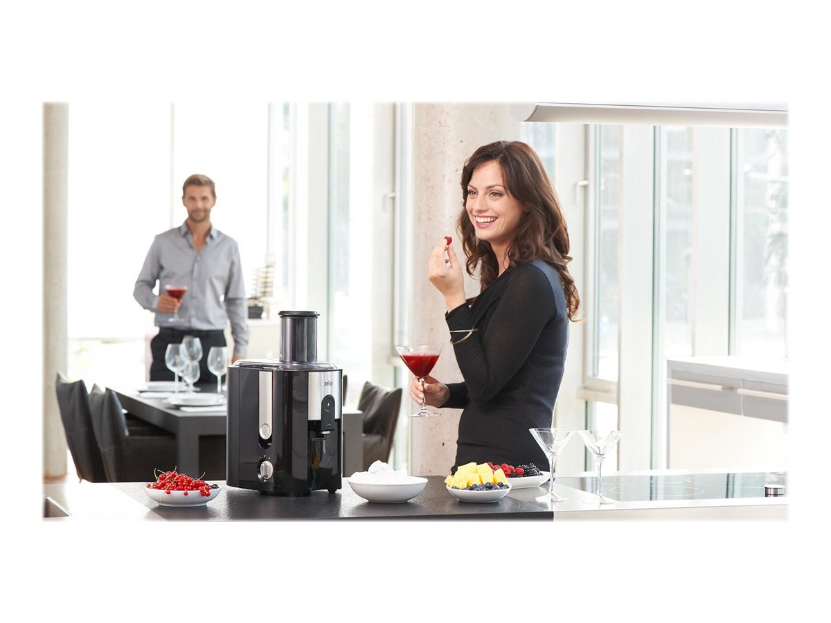 Braun | J 500 Multiquick 5 | Type Juicer | Black | 900 W | Number of speeds 2 - Image 6