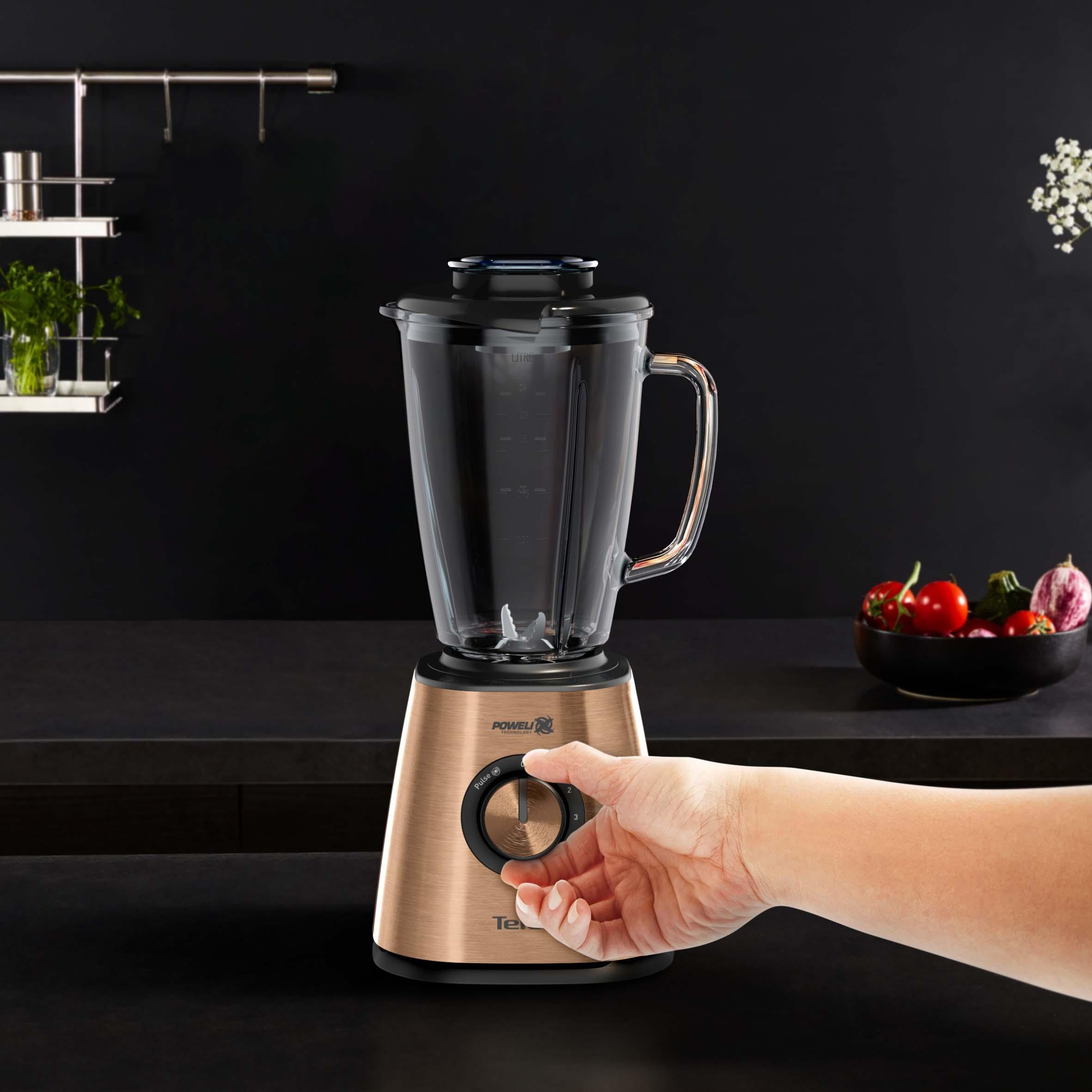 TEFAL | Blender | BlendForce BL439G10 | Tabletop | 800 W | Jar material Glass | Jar capacity 1.75 L | Ice crushing | Copper - Image 9