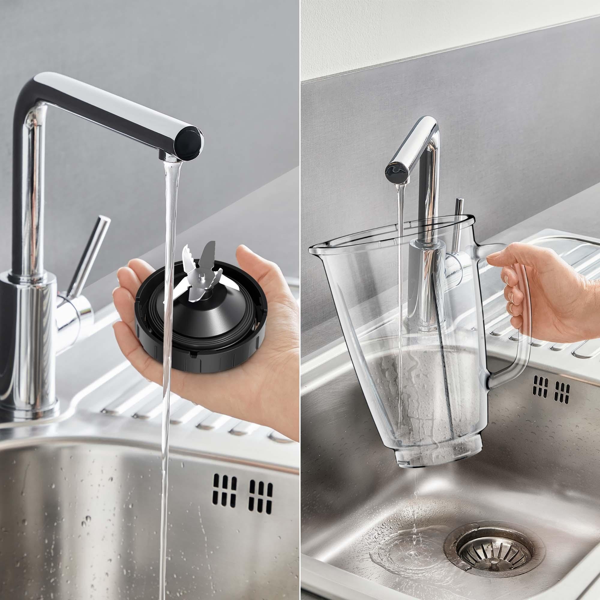 TEFAL | Blender | BlendForce BL439G10 | Tabletop | 800 W | Jar material Glass | Jar capacity 1.75 L | Ice crushing | Copper - Image 10