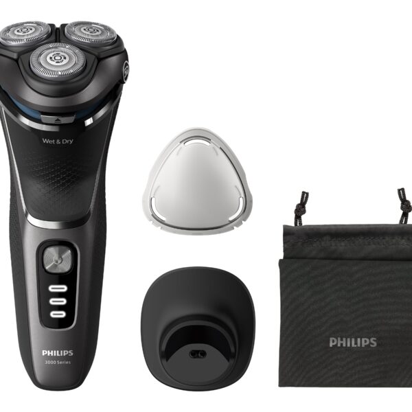 Philips | Shaver | S3343/13 | Operating time (max) 60 min | Wet & Dry | Lithium Ion | Black