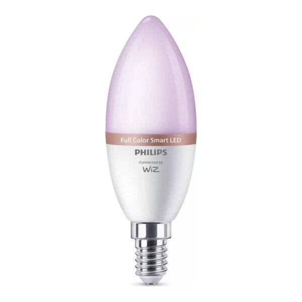 Philips Smart WiFi Candle RGB, 3pcs | E14 | 4.9 W | All colors