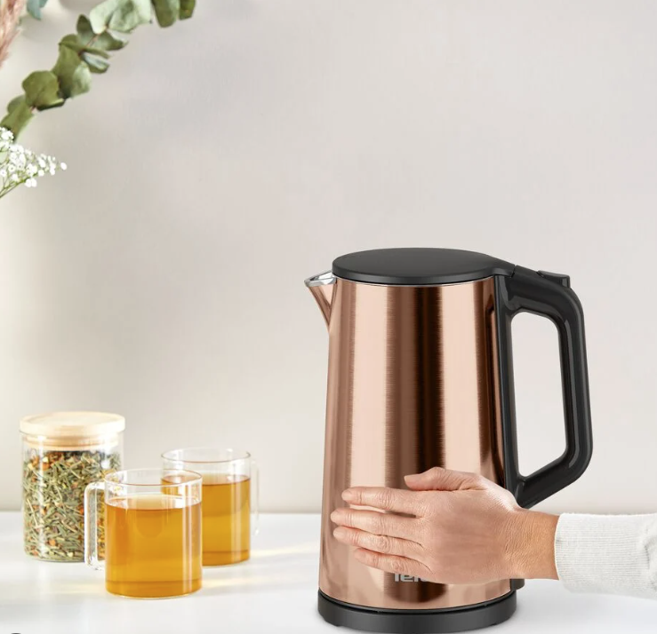 TEFAL | Kettle | KI583C10 | Electric | 2000 W | 1.5 L | Stainless Steel | 360° rotational base | Gold - Image 4