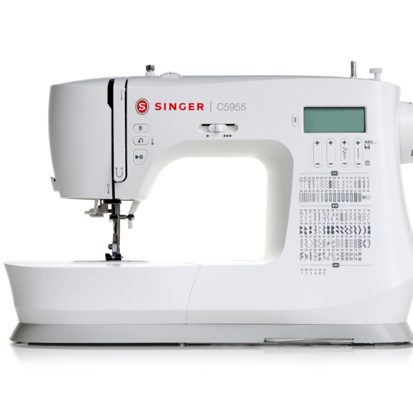 Singer | Sewing Machine | C5955 | Number of stitches 417 | Number of buttonholes 8 | White