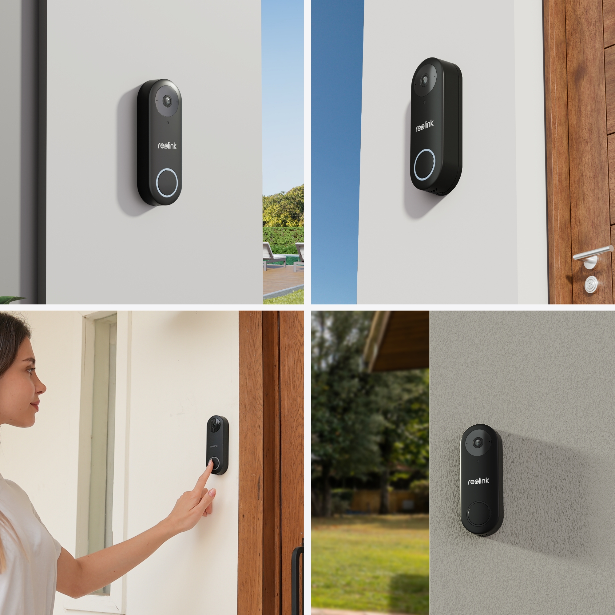 Reolink | D340W Smart 2K+ Wired WiFi Video Doorbell with Chime - Image 4