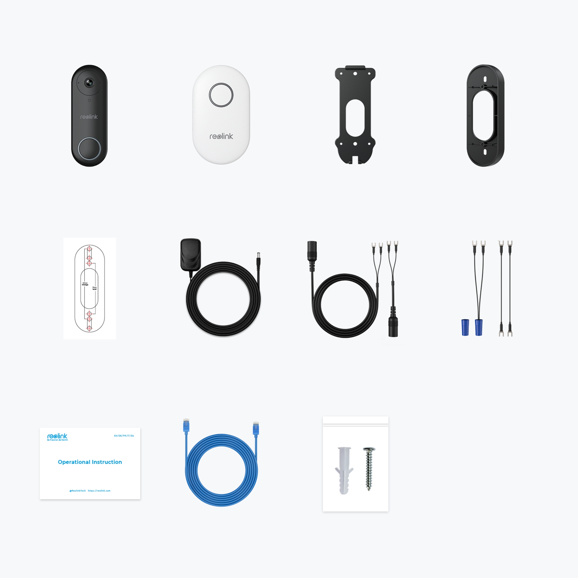 Reolink | D340W Smart 2K+ Wired WiFi Video Doorbell with Chime - Image 5