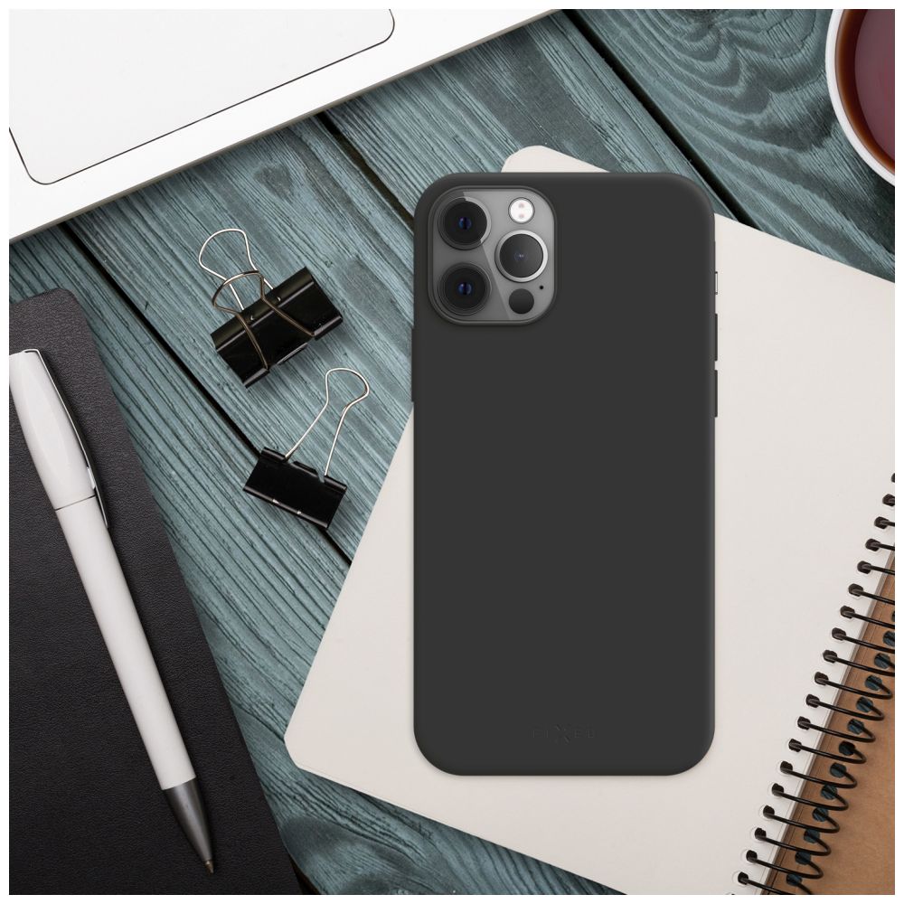 Fixed | Story | Back cover | Xiaomi | Redmi Note 13 Pro/POCO M6 Pro | Rubberized | Black - Image 4