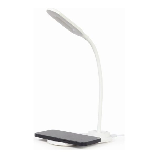 Gembird | Desk lamp with wireless charger | TA-WPC10-LED-01-W