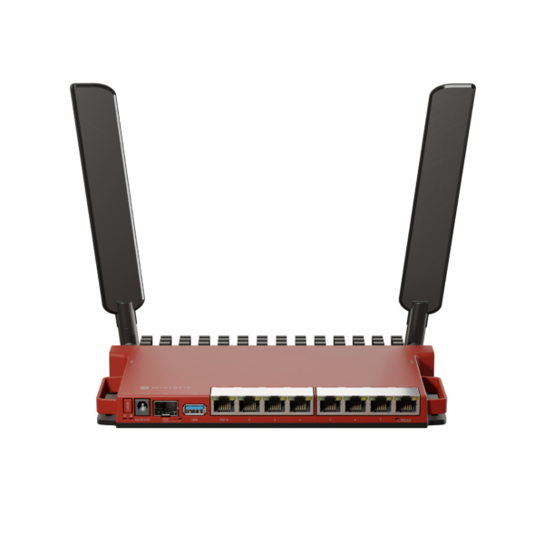 MikroTik | Router | L009UiGS-2HaxD-IN | 802.11ax | 10/100/1000 Mbit/s | Ethernet LAN (RJ-45) ports 8 | Mesh Support No | MU-MiMO No | No mobile broadband | Antenna type External | 1x USB 3.0 type A