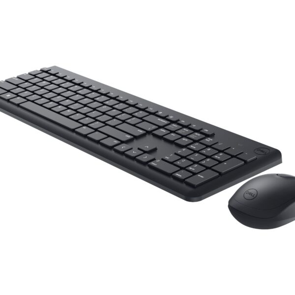 Dell Keyboard and Mouse | KM3322W | Keyboard and Mouse Set | Wireless | Batteries included | Ukrainian | Black | Wireless connection