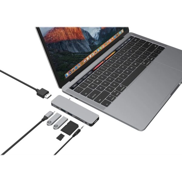 Hyper | HyperDrive USB-C 7-in-1 Laptop Form-Fit Hub