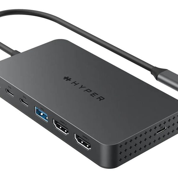 Hyper | HyperDrive Universal USB-C 7-in1 Dual HDMI Mobile Dock for M1/M2 MBAir/Pro | HDMI ports quantity 2