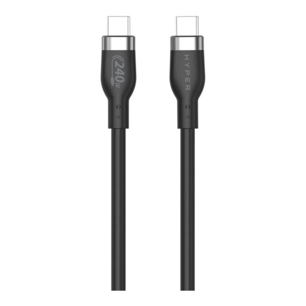 Hyper | 1M Silicone 240W USB-C Charging Cable | USB-C to USB-C