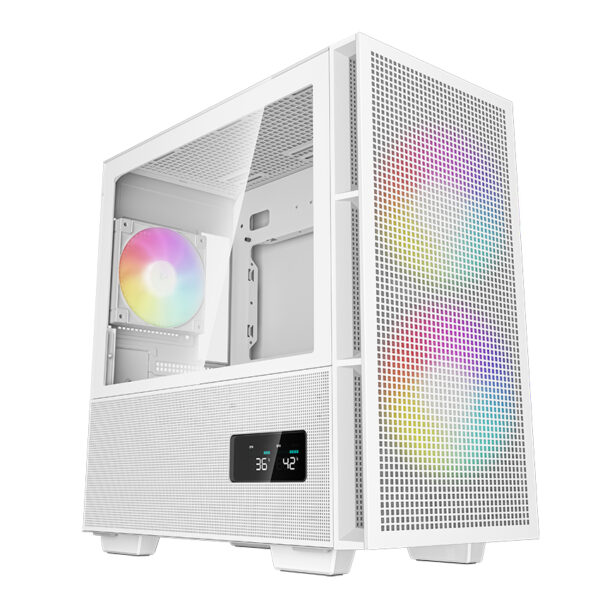 Deepcool CH360 | White | Mid Tower | Power supply included No | ATX PS2