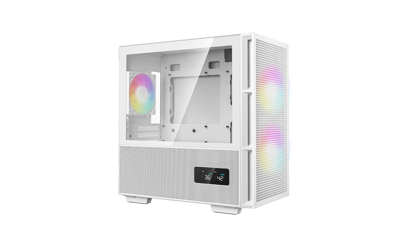 Deepcool CH360 | White | Mid Tower | Power supply included No | ATX PS2 - Image 2