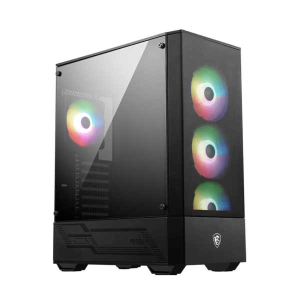 MSI | PC Case | MAG FORGE 112R | Side window | Black | Mid-Tower | Power supply included No | ATX