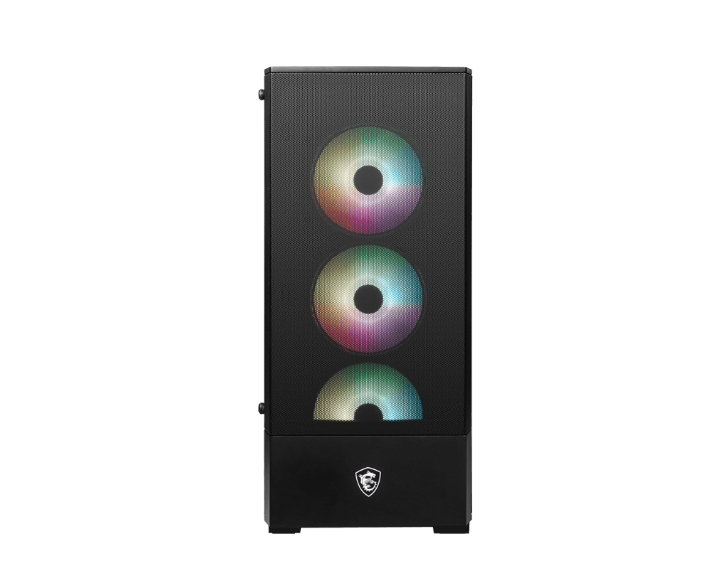 MSI | PC Case | MAG FORGE 112R | Side window | Black | Mid-Tower | Power supply included No | ATX - Image 2