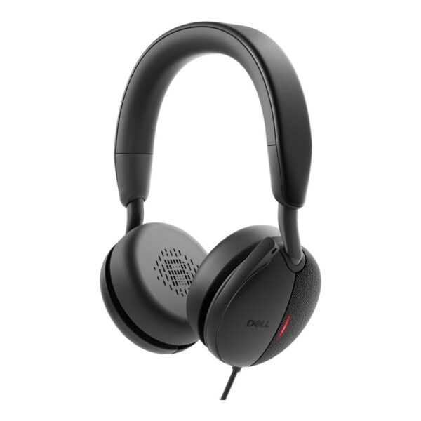 Dell | Pro Wired On-Ear Headset | WH5024 | Built-in microphone | USB Type-A | ANC | Black