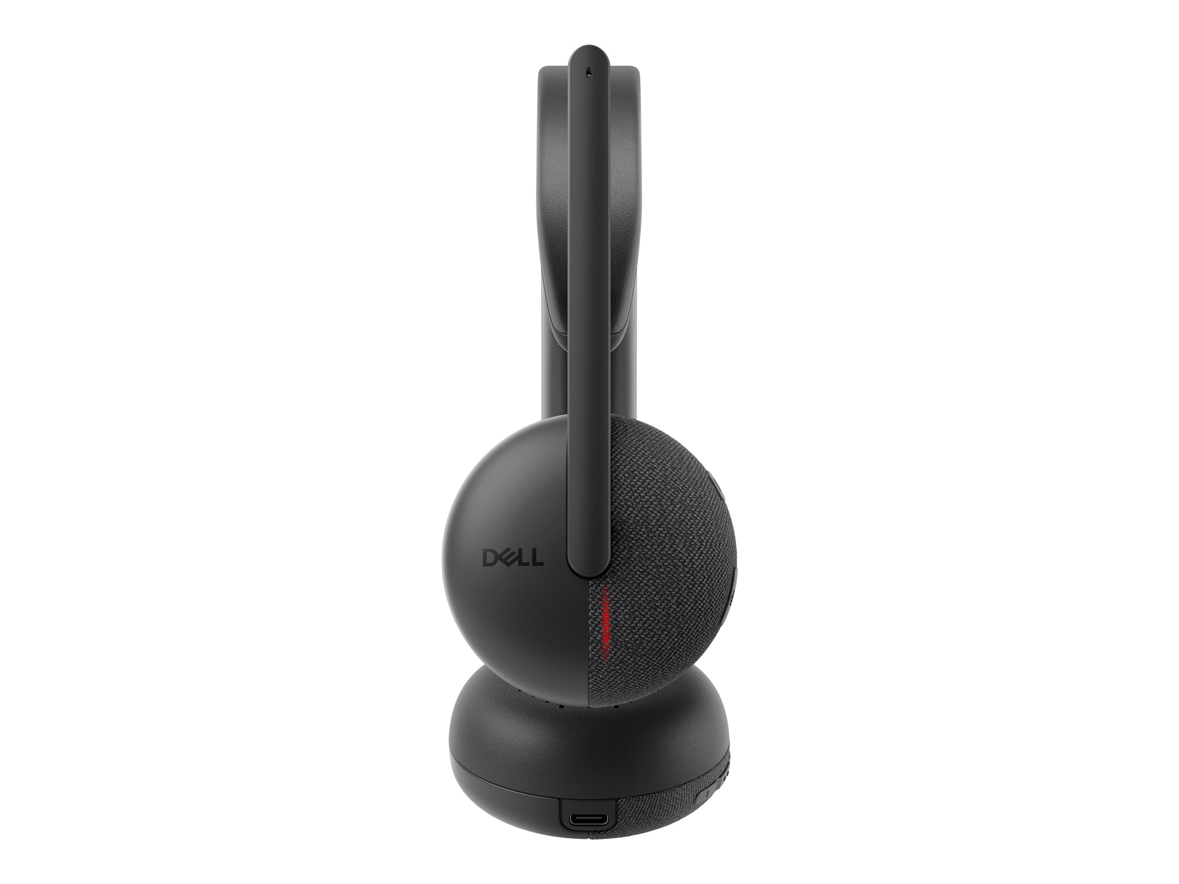 Dell | On-Ear Headset | WL3024 | Built-in microphone | Wireless | Black - Image 6