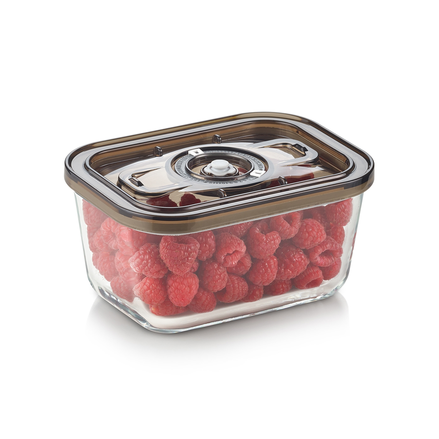 Caso Glass Vacuum Container with Plastic Lid | VacuBoxx Eco M | Transparent - Image 5