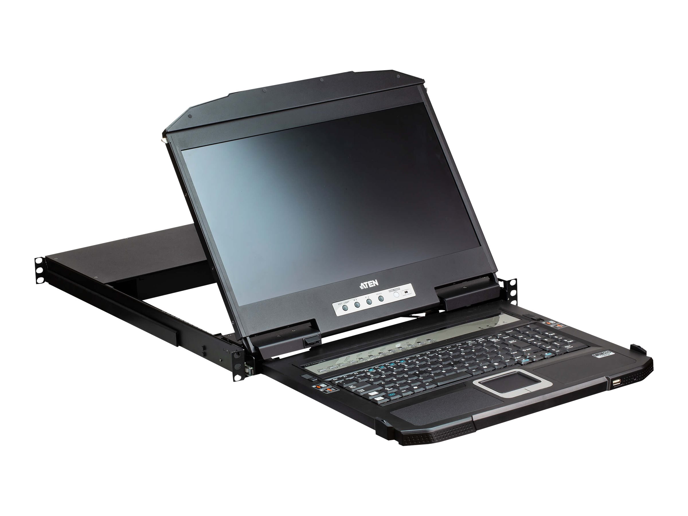 Aten CL3884NW-ATA-AG 4-Port USB HDMI Multi-View Dual Rail WideScreen LCD KVM Switch | Aten 4-Port USB HDMI Multi-View Dual Rail WideScreen LCD KVM Switch | CL3884NW - Image 6