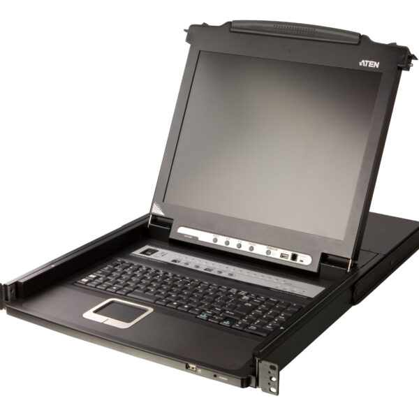 Aten | 16P PS/2-USB VGA LCD KVM SW. W/US KB | CL5716FM | 17"