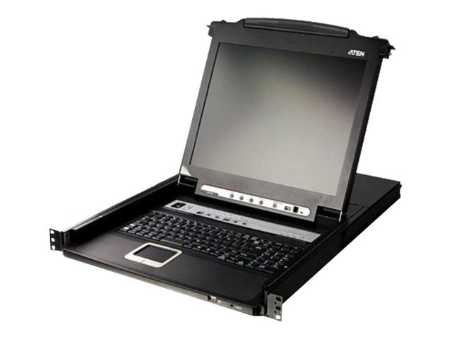 Aten 16P PS/2-USB VGA LCD KVM SW. W/US KB | CL5716FM | 17" - Image 2