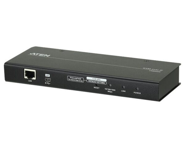 Aten 1-Local/Remote Share Access Single Port VGA KVM over IP Switch | CN8000A