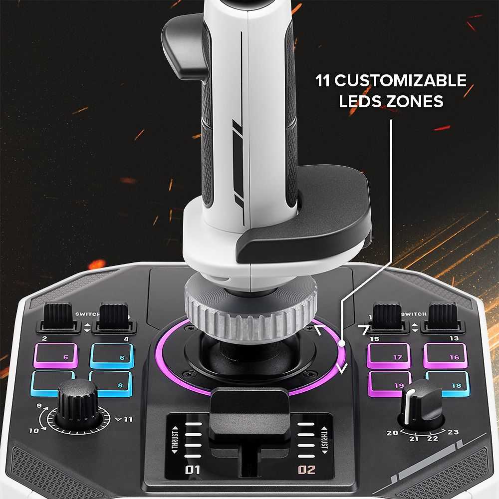 Thrustmaster SOL-R 2 Hosas WW | White/Black - Image 7