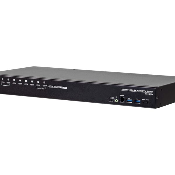 Aten 8-Port USB 3.0 4K HDMI KVM Switch | CS18208