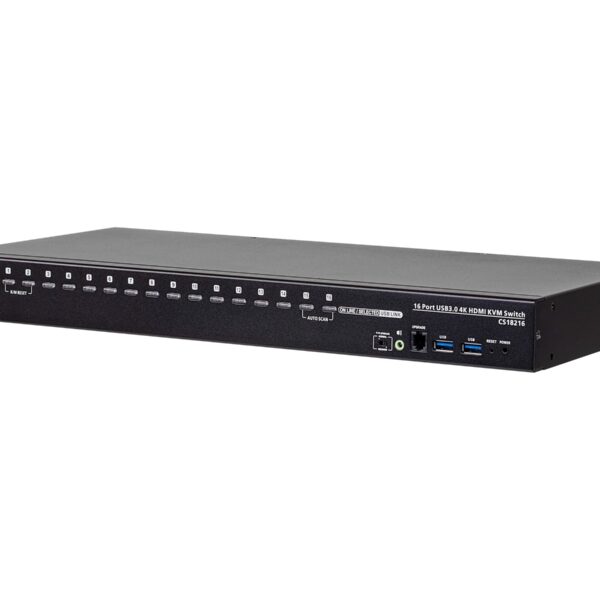 Aten 16-Port USB 3.0 4K HDMI KVM Switch | CS18216