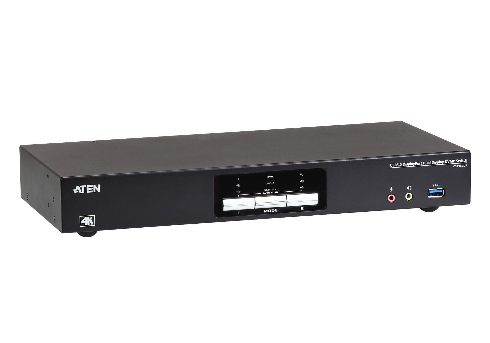 Aten 2 Port USB 3.0 4K DisplayPort Dual Display KVMP Switch | CS1942DP - Image 4