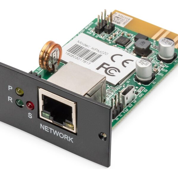 Digitus | SNMP and WEB card for DIGITUS OnLine UPS rack mount units | DN-170100-1