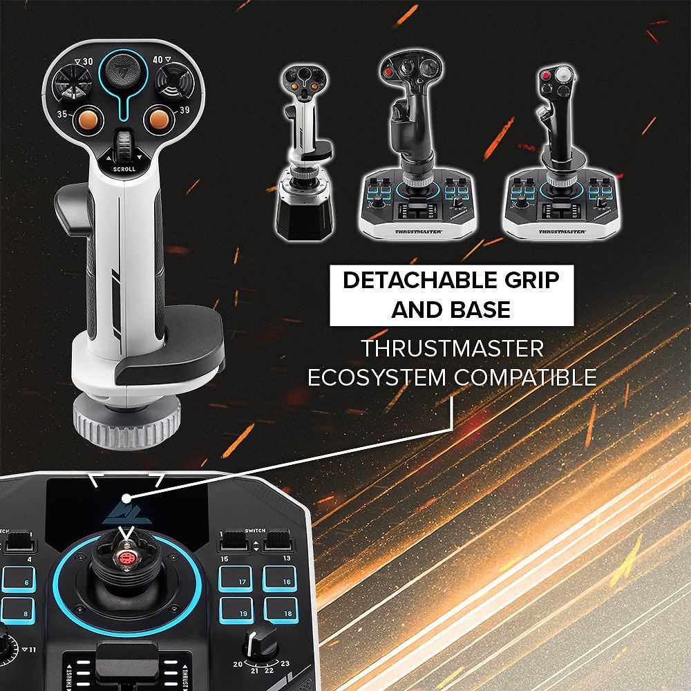 Thrustmaster SOL-R 2 Hosas WW | White/Black - Image 8