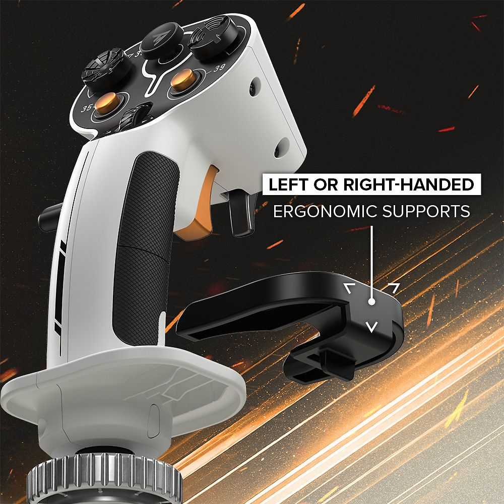Thrustmaster SOL-R 2 Hosas WW | White/Black - Image 9