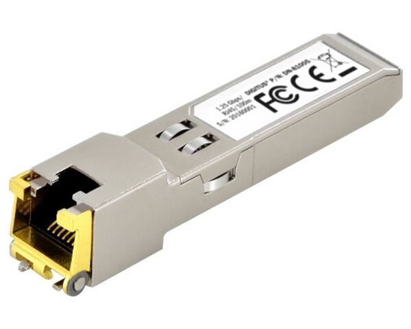 Digitus 1.25 Gbps copper SFP-module, RJ45 | DN-81005 | SFP | Copper | RJ45 | 1250 Mbit/s | Maximum transfer distance 100 m