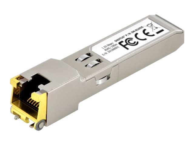 Digitus 1.25 Gbps copper SFP-module, RJ45 | DN-81005 | SFP | Copper | RJ45 | 1250 Mbit/s | Maximum transfer distance 100 m