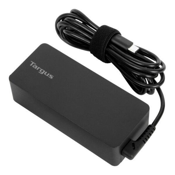 Targus | 65 W USB-C PD Charger - For Laptops or Power Pass-Thru Docks