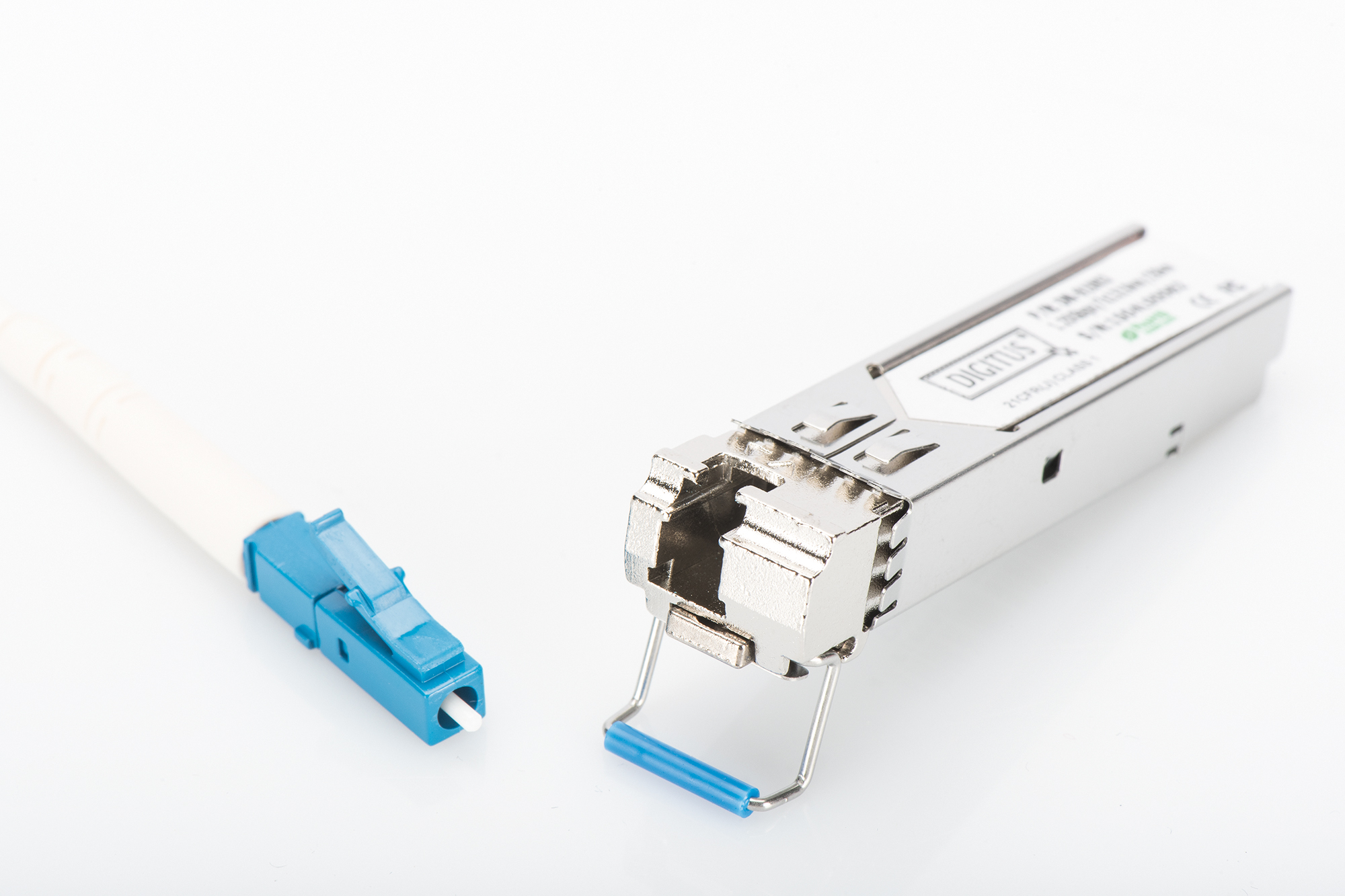 Digitus HP-compatible mini GBIC (SFP) Module, 1.25 Gbps, 20km, with DDM Feature | DN-81003-01 | SFP | Single-mode | LC | 1250 Mbit/s | Maximum transfer distance 20000 m - Image 2